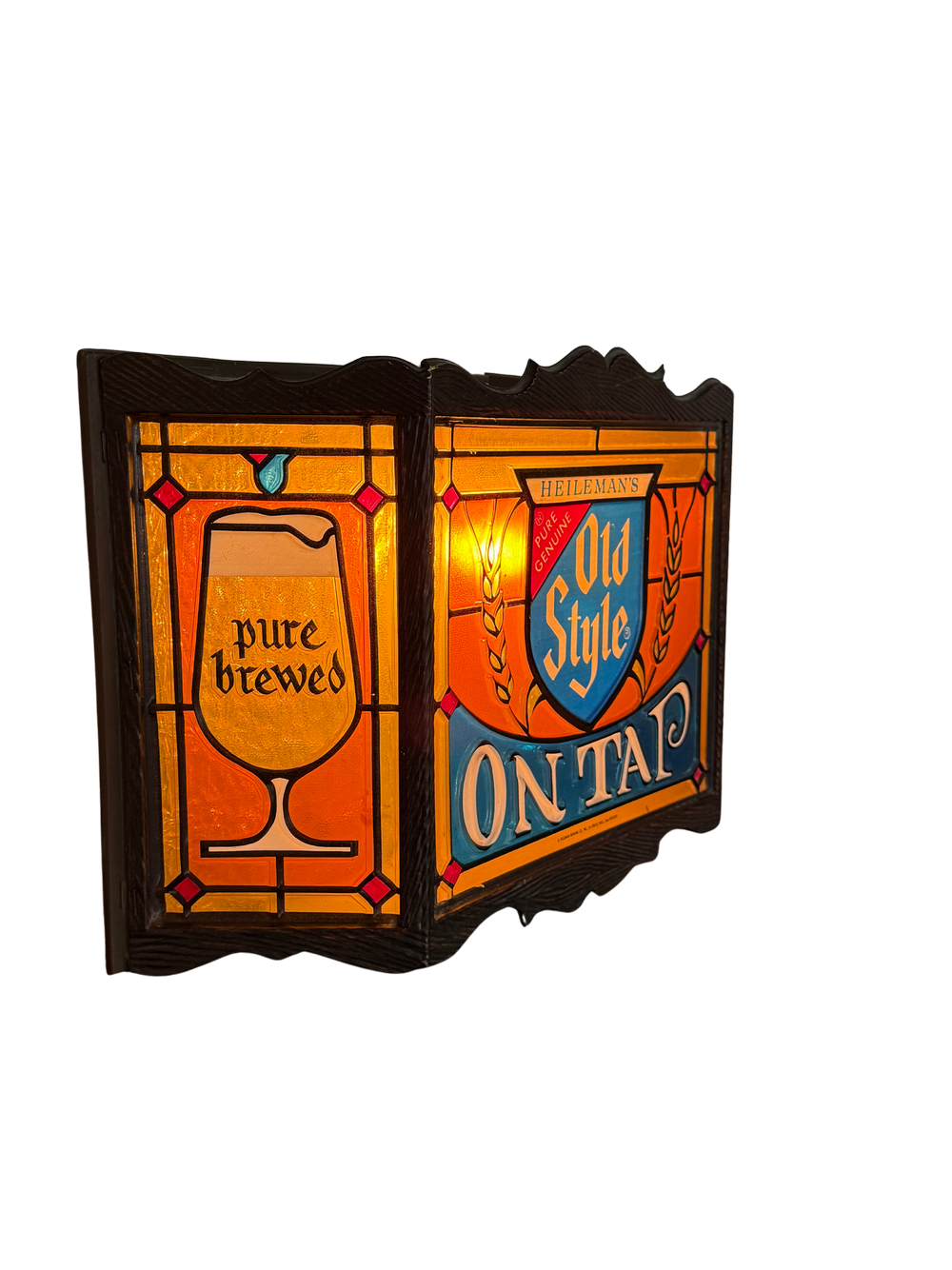 Vintage Old Style Beer Bar Light – Retro Tavern Decor — Wall Star